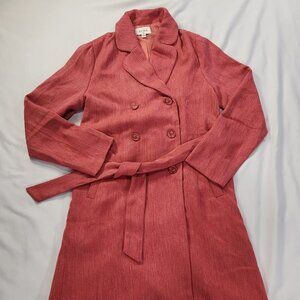 Aura Long Red Trench Coat Medium
Lot L